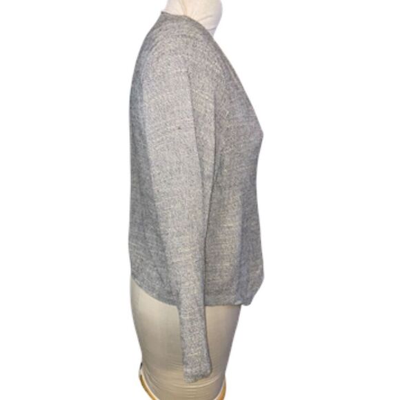 Moray California Vtg. Weskit Top Long Sleeve Front Button Wrap Sz. L - Picture 5 of 10